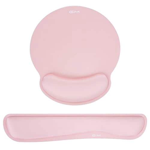 Tapis de souris rose