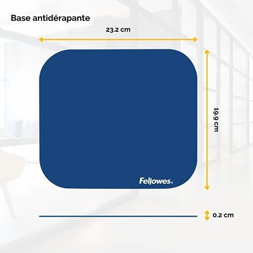 Tapis de souris bleu variant 2 