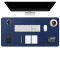 Tapis de souris bleu foncé XXL 90x43 cm - miniature
