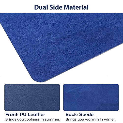 Tapis de souris bleu foncé XXL 90x43 cm variant 0 