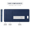 Tapis de souris bleu foncé XXL 90x43 cm - miniature variant 6