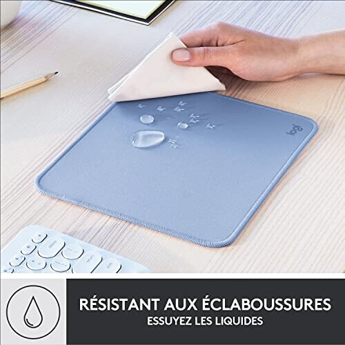 Tapis de souris bleu variant 1 
