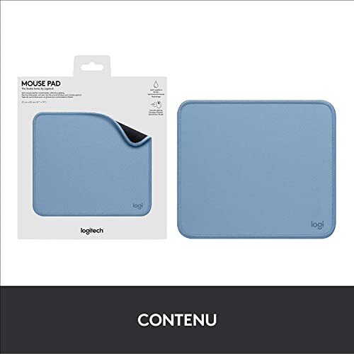 Tapis de souris bleu variant 6 