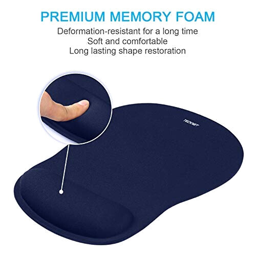 Tapis de souris bleu variant 1 