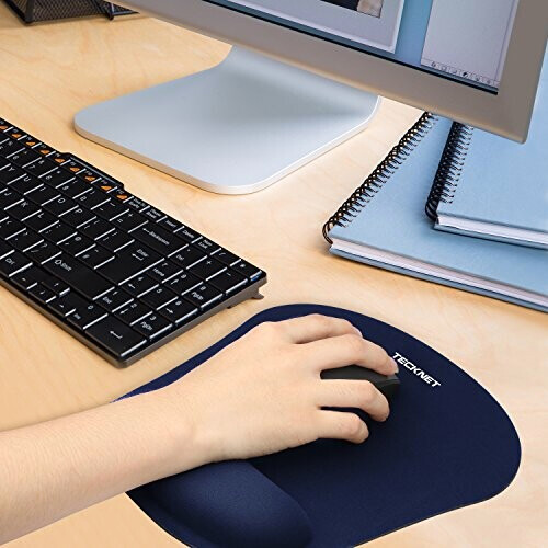 Tapis de souris bleu variant 5 