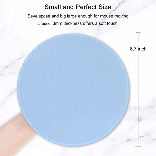 Tapis de souris bleu ciel 21x21 cm variant 0 