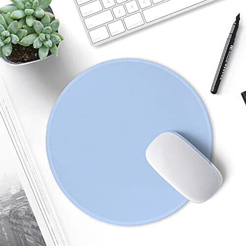 Tapis de souris bleu ciel 21x21 cm variant 5 