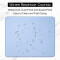Tapis de souris bleu ciel 25.4x21.4 cm - miniature variant 4