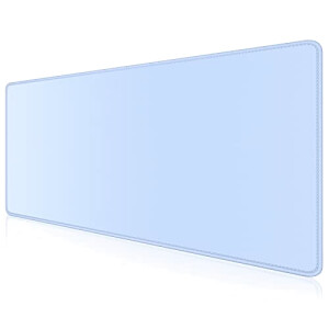 Tapis de souris bleu ciel xl 60x30 cm