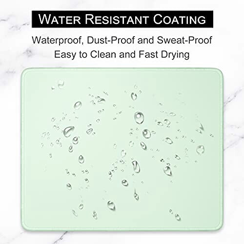 Tapis de souris vert lac 25.4x21.4 cm variant 3 