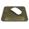 Tapis de souris vert 20.8x20.8 cm - miniature