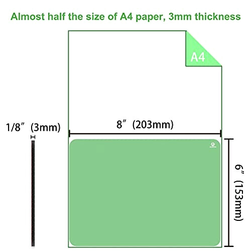 Tapis de souris vert 20x15 cm variant 1 