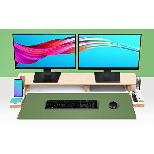 Tapis de souris vert olive e 80x40 cm variant 2 