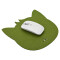 Tapis de souris vert bleugrisgris foncérouge 20x20 cm - miniature variant 1