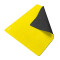 Tapis de souris jaune 250x210 mm - miniature