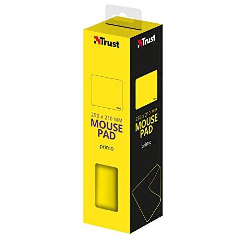 Tapis de souris jaune 250x210 mm variant 2 