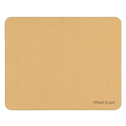 Tapis de souris jaune perlé 25x20 cm