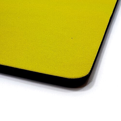 Tapis de souris jaune variant 0 