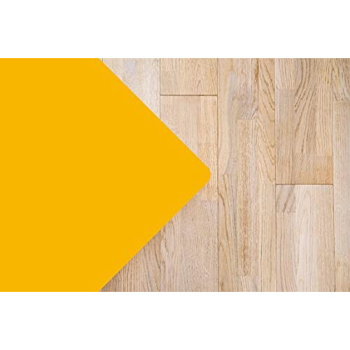 Tapis de souris jaune XXL 40x60 cm variant 2 