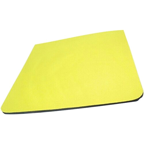 Tapis de souris jaune clairfoncé 245x220 mm