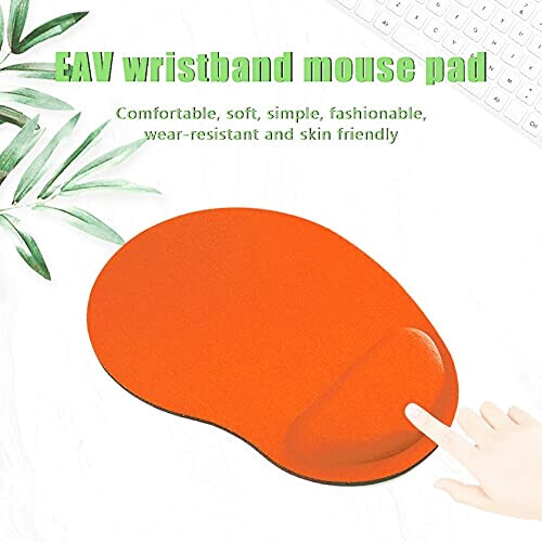 Tapis de souris orange variant 4 