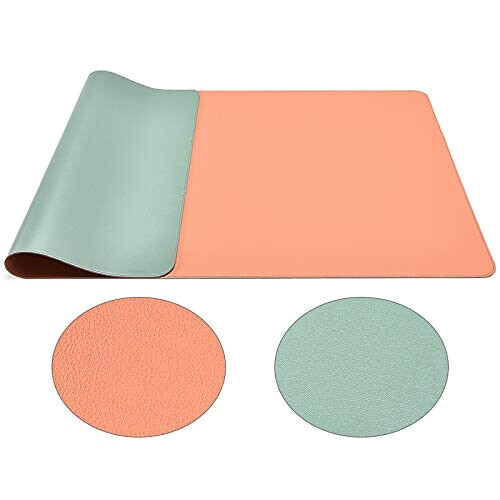 Tapis de souris orange /vert 60 x 35 80x40 cm