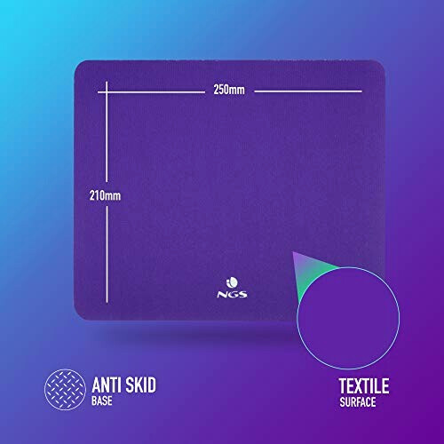 Tapis de souris violet 25x21 cm variant 0 