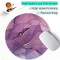 Tapis de souris violet light violet marbling 200x200 mm - miniature variant 5