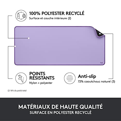 Tapis de souris violet 30 x 70 30x70 cm variant 2 
