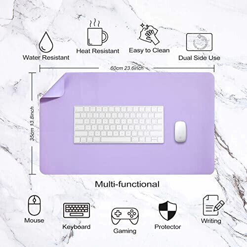 Tapis de souris violet 60x35 cm variant 0 