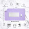 Tapis de souris violet 60x35 cm - miniature variant 1