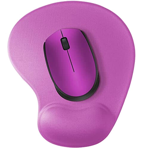 Tapis de souris violet 22x19 cm