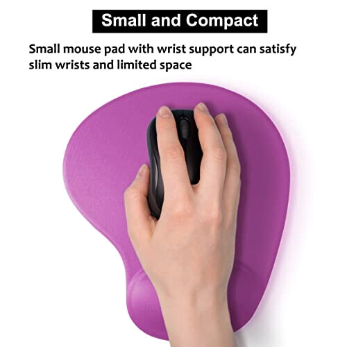 Tapis de souris violet 22x19 cm variant 1 