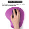 Tapis de souris violet 22x19 cm - miniature variant 2