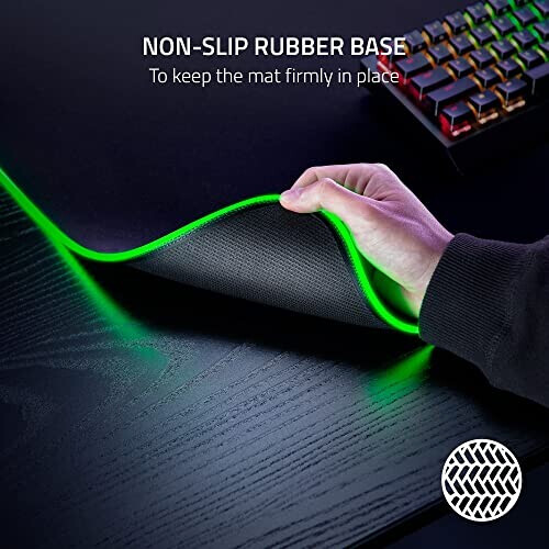 Tapis de souris noir 1200 x 550 variant 0 