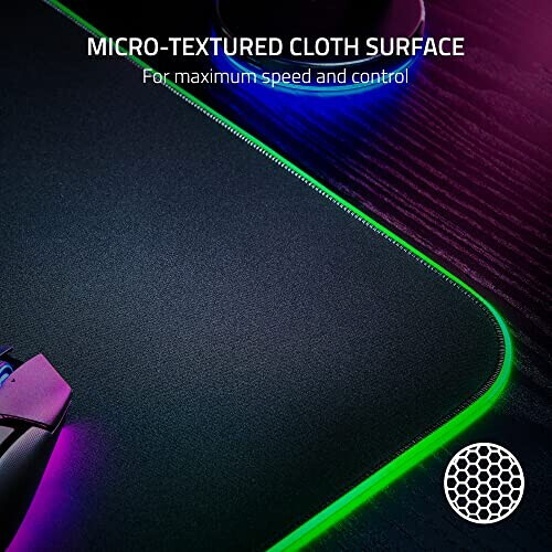 Tapis de souris noir 1200 x 550 variant 4 