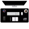 Tapis de souris noir XXL 90x43 cm - miniature