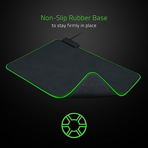 Tapis de souris noir XXL variant 4 
