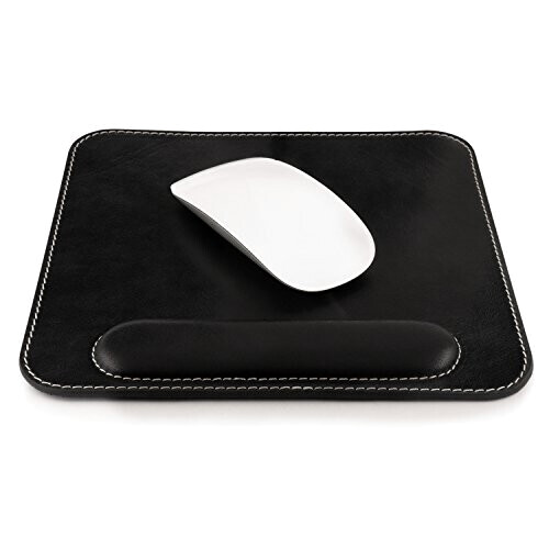 Tapis de souris noir 20.8x20.8 cm