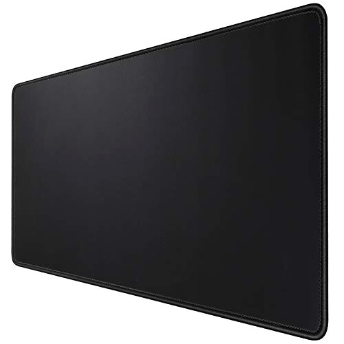 Tapis de souris noir XXL 900x400 mm