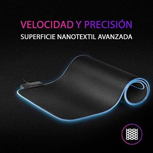 Tapis de souris noir XXL variant 3 