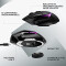 Tapis de souris noir - miniature variant 7
