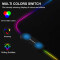 Tapis de souris noir rgb 800 x 300 LED 800x300 mm - miniature variant 1