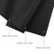 Tapis de souris noir XXL 900x400 mm - miniature variant 2