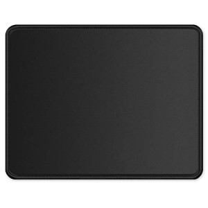 Tapis de souris noir pack noir 26x21 cm
