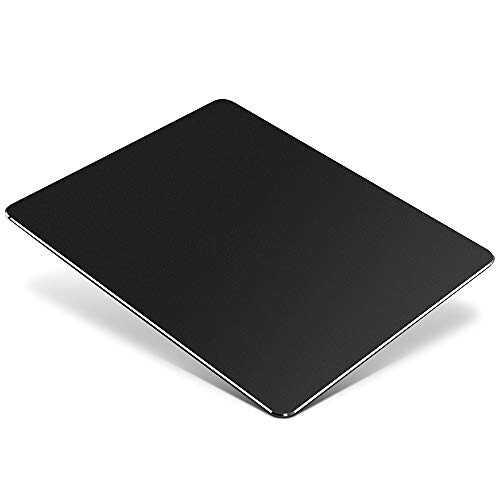 Tapis de souris noir 23x18 cm