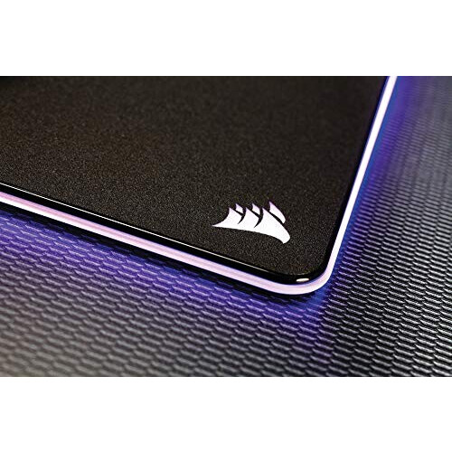 Tapis de souris noir rigide LED 350x260 mm variant 11 
