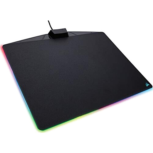 Tapis de souris noir rigide LED 350x260 mm variant 12 