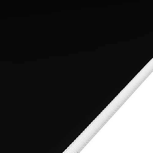 Tapis de souris noir symbol blanc XXL 120x60 cm variant 1 