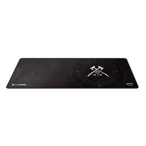 Tapis de souris noir modèle a - 900 x 350 900x350 mm variant 2 